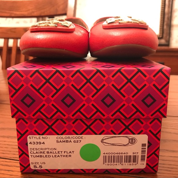 Tory Burch Claire Ballet Flats - Picture 8 of 10